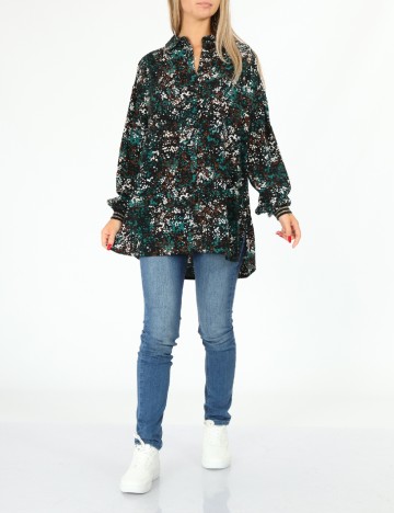 Camasa Cream, mix culori