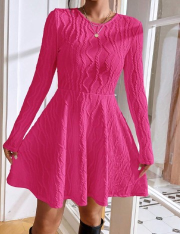 Rochie scurta SHEIN, roz