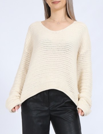 Pulover Vero Moda, crem