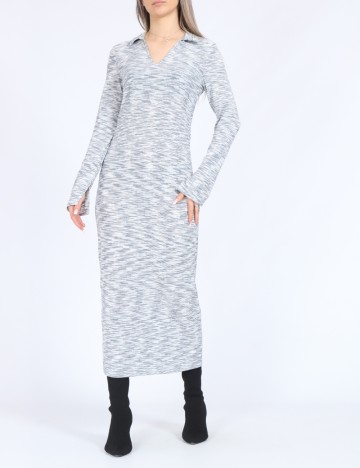 Rochie lunga Vero Moda, gri