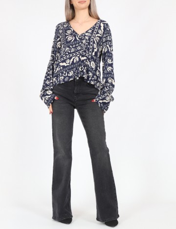 Bluza Vero Moda, albastru