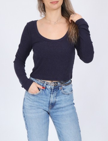 Bluza Only, bleumarin