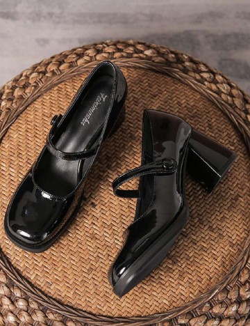 Pantofi SHEIN, negru