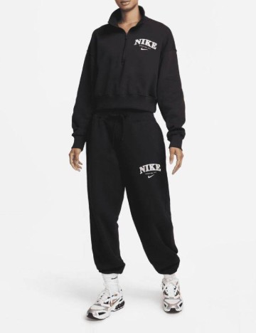 Pantaloni Oversize Nike, negru