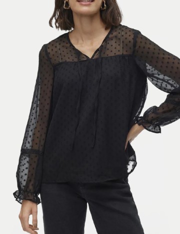 Bluza Vero Moda, negru