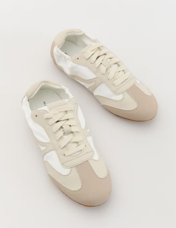 Adidasi Reserved, crem