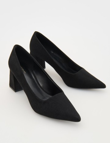 Pantofi Reserved, negru