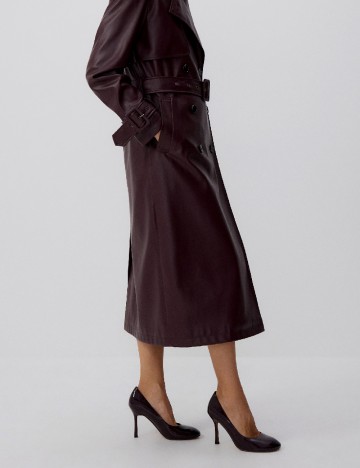 Pantofi Reserved, mov