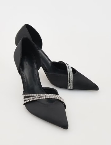 Pantofi Reserved, negru