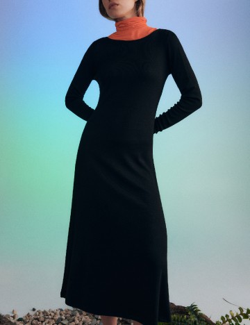 Rochie medie Reserved, negru