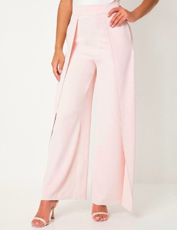 Pantaloni Coast, roz pal