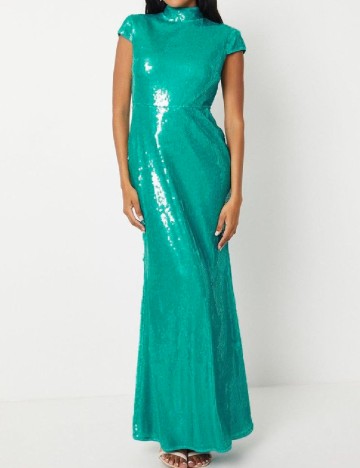 Rochie lunga Coast, turcoaz