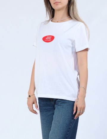 Tricou Noisy May, alb