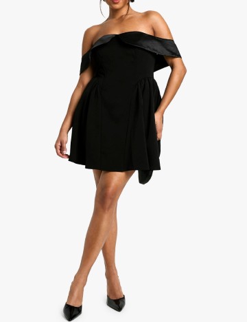 Rochie scurta Boohoo, negru
