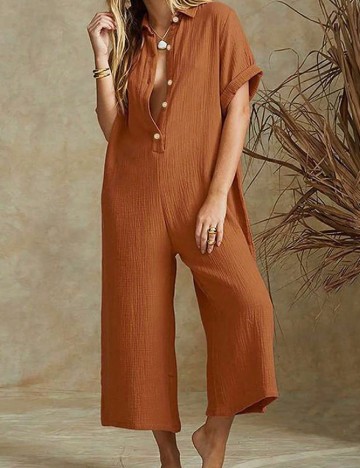 Salopeta SHEIN, maro