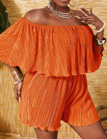 Salopeta SHEIN, portocaliu