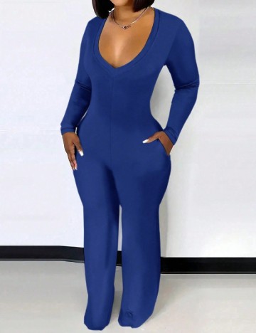 Salopeta SHEIN, albastru