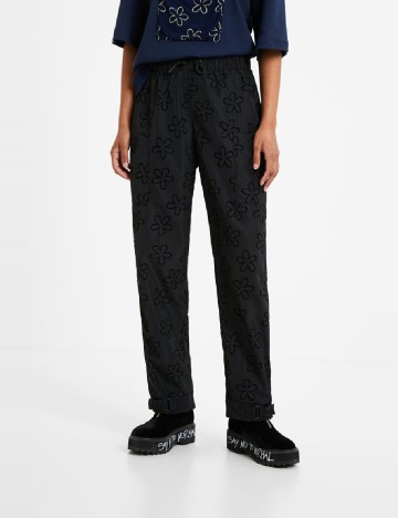 Pantaloni Desigual, negru