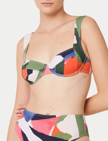 Sutien de baie Triumph, mix culori