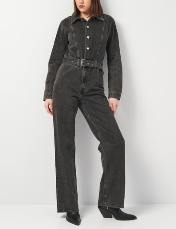 Salopeta Zara, gri inchis