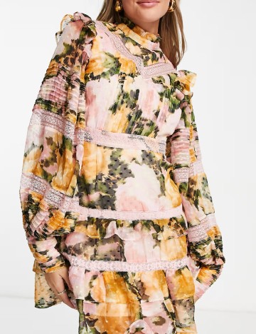 Rochie scurta Miss Selfridge, mix culori