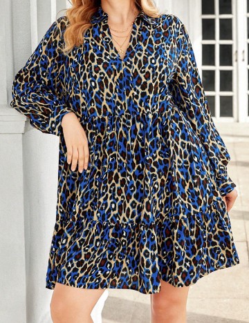 Rochie scurta SHEIN CURVE, mix culori