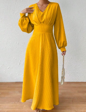Rochie lunga SHEIN, galben
