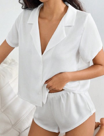 Pijama SHEIN, alb