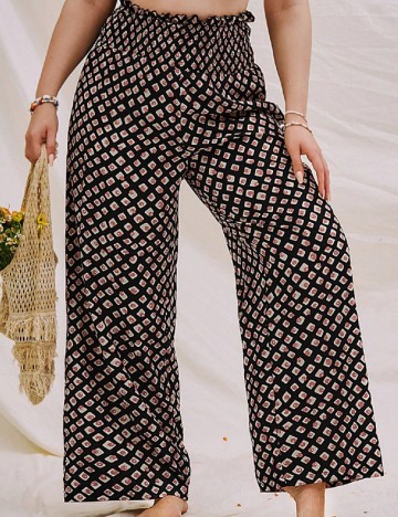 Pantaloni SHEIN CURVE, negru