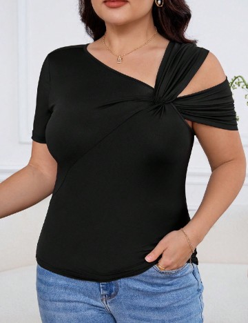 Bluza SHEIN CURVE, negru