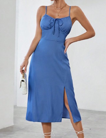 Rochie medie SHEIN, albastru