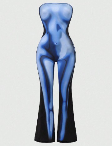 Salopeta SHEIN CURVE, negru