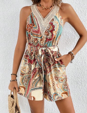 Salopeta SHEIN, mix culori