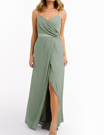 Rochie lunga ASOS, verde