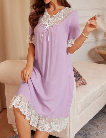Rochie de noapte SHEIN, lila