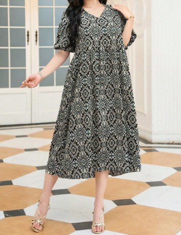 Rochie medie Dazy, mix culori