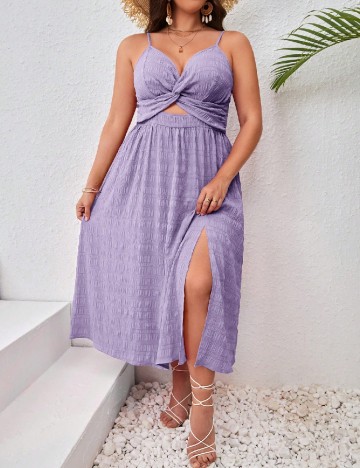 Rochie lunga SHEIN CURVE, mov