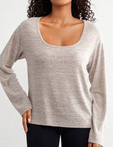 Bluza de pijama SHEIN, gri