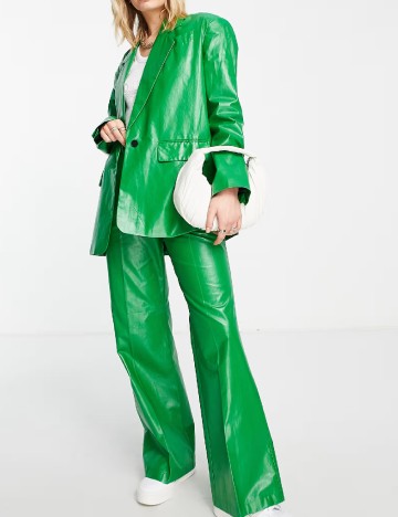 Jacheta Top Shop, verde