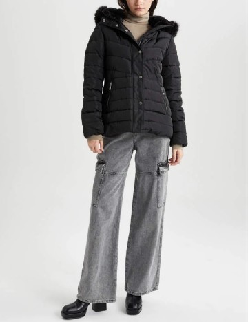 Geaca DeFacto, negru