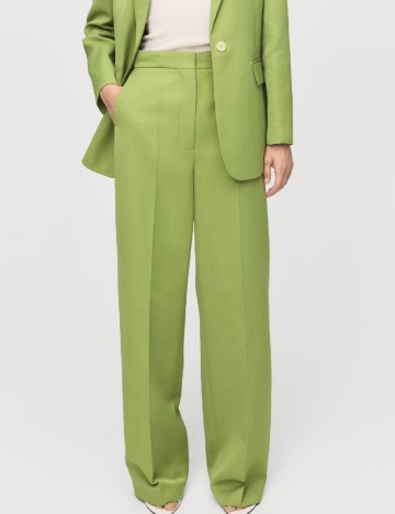 Pantaloni Mango, verde