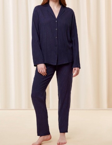 Pijama Triumph, bleumarin