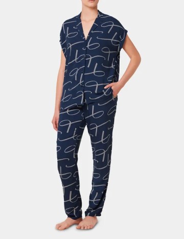 Pijama Triumph, bleumarin
