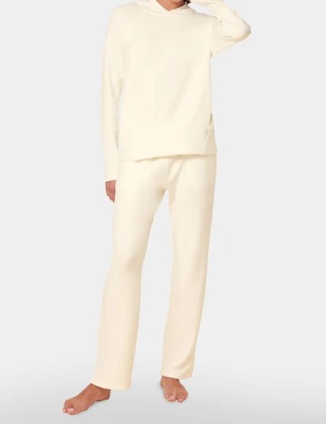 Pantaloni de pijama Triumph, ecru