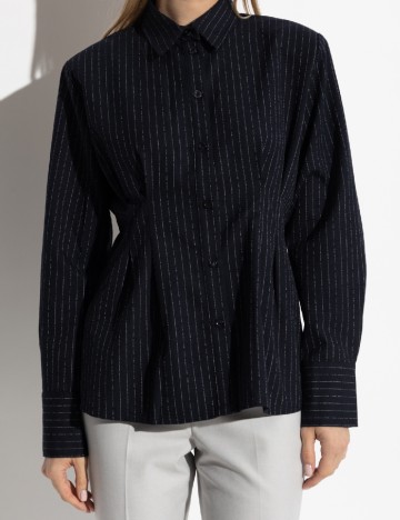 Camasa Gestuz, bleumarin inchis