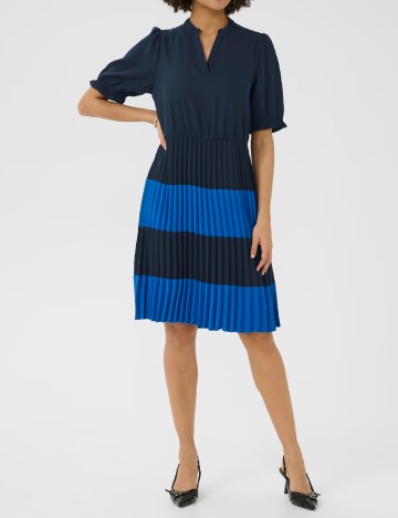 Rochie scurta Culture, bleumarin