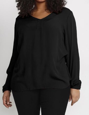 Bluza Kaffe Curve, negru