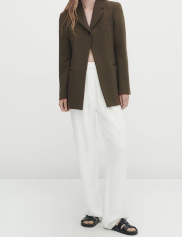 Sacou Massimo Dutti, verde