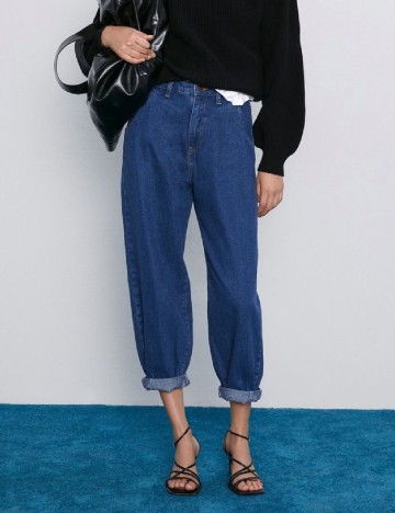 Blugi Zara, albastru