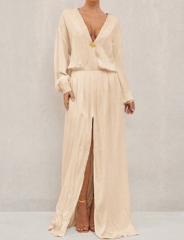 Rochie lunga SHEIN, bej